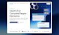 design your saas website or landing page UX UI