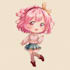 create custom chibi  anime character illustrations
