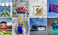 design a professional football team roster poster mockup