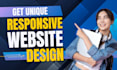 create a corporate business website with custom features