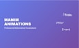 create professional math and science animations using manim