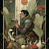 create fantasy tarot card illustration