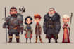 do 2d game characters and game assets