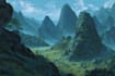 draw fantasy concept landscape illustrations