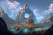 make stunning fantasy landscapes