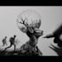 draw black and white illustrations