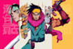 design anime character , cyberpunk character