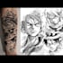 create the coolest anime or manga tattoo design