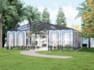 remodel canopy weeding event design, party hall, main event space, cgi rendering