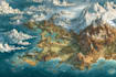 draw fantasy map illustration