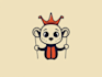 design pinocchio kids puppet show logo