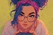 create cute cartoon illustrations, lofi art, anime, nft