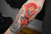 design comic cartoon anime tattoo design