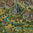 design fantasy map illustration fantasy city map