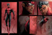 deign superhero comic page