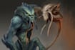 draw a fantasy creature, monster, alien in my style
