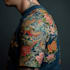 make a traditional japanese irezumi tattoo