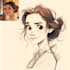 do an beautiful harry potter disney portrait art