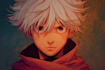 make a custom anime and  anime portrait art