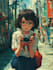 draw an anime character illustration