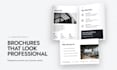 design a professional brochure for your business