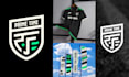 design a modern football logo