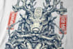 make a linocut tshirt design for brand