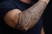 create your custom tribal polynesian tattoo sleeve
