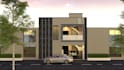 create realistic 3d exterior elevation for your dream home