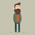 create cartoon character or avatar in vector