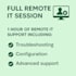 provide remote IT support, fix computer issues and manage office 365