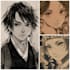 draw characters in anime, manga style