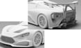 create high quality 3d car models, trims, and custom parts