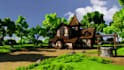 do 3d game environment, level design, terrain design, background in unity