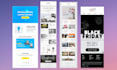 design responsive html email template newsletter