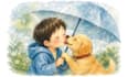 illustrate children story book illustration watercolor