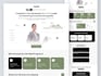 redesign page to a modern website design in figma or xd