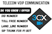 sip trunk did number toll free landline number inbound outbound