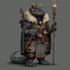 draw a fantasy character ilustration