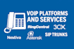 configure your voip, pbx, 3cx, yeastar and sip trunks