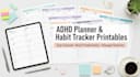 create a custom adhd daily routine and habit tracker for focus and productivity