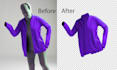 do flat lay, ghost mannequin and apparel photo editing with wrinkle removal