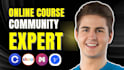 setup circle so online community setup mighty network online course manage skool
