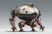 draw high quality robot, mecha concepts