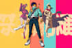 design anime character , cyberpunk character