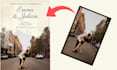 design your custom wedding, engagement invitation