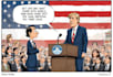 draw political cartoon and comic