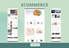 develop a professional react ecommerce website