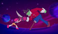 do 2d animation anime style 2d anime fighting animation