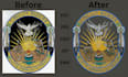 digitize your logo for embroidery in dst, pes, exp, jef